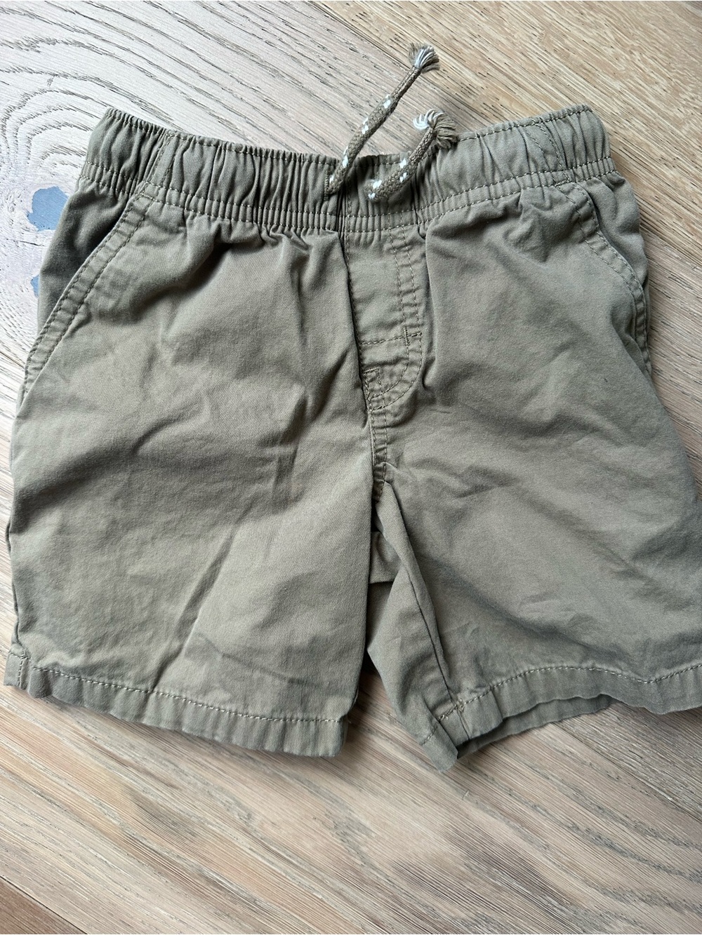 Cat & Jack Kids Elastic-Waist Shorts Dark Khaki 4T